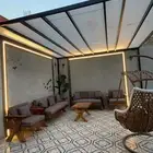 غرفه روف للايجار الشهري