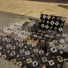 مدات كشته عدد اربع مدات وأربع مراكي مع تكاية ظهر نظيفه