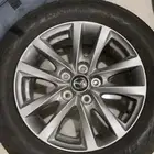 جنط مازدا3 2024 اصلي وكاله نظيف والكفر الي عليه وكاله نظيف
