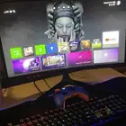 للبيع شاشه فونسيك مع كيبورد و يد اكس بوكس