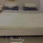 سرير ايكيا للبيع ابيض