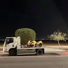 سطحه لنقل السيارات والمعدات الثقيلة