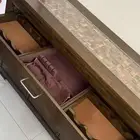 طاوله طعام 6 كراسي مع خدمه ادراج للمواعين