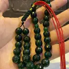 سبحة (حجر) زمرد طبيعي