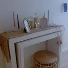 مدخل طاولات ضيافه نظيفه وجديده