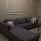 كنب على شكل حرف ال