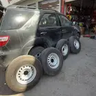 5 جنوط هلل نيسان باترول وكاله 6 صواميل