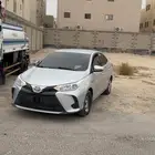 للبيع يارس موديل 22 فضي ممشى 230 ألف