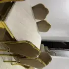 طاولة طعام و طقم غرفه كامله