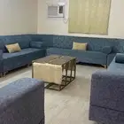 كنب مستخدم 6 قطع مع 3 زاويه سليم من القطع وخشبه سليم.