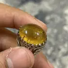 خاتم كهرمان محشر مستعمل   فرصة محدودة