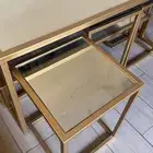 طاولة مرايا كبيره مع طوايل خدمه 8 الحاله جديده