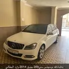 مرسيدس سي200 موديل 2014
