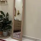 مرايه خشب طويله ارضيه من هوم بوكس
