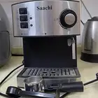 ماكينة قهوة اسبريسو مع عصا تبخير الحليب جديدة ب150 ريال فقط