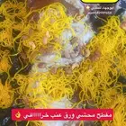 خروف مفطح مع محشي ورق عنب