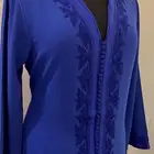 قفطان مغربي قماش كريب اسباني