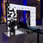 تنظيم حفل وشاشات على شكل بوابة