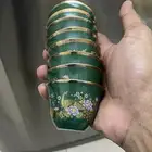فناجيل برسمة طاووس القديمة