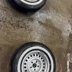 4 جنوط مرسيدس بكفراتها