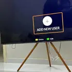 تلفزيون 55 بوصه مع الاستاند