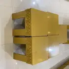طاوله ذهبي خمسه العدد مستعمله
