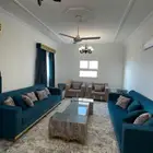 كنب جديد مستخدم فقط 3 شهور جديد ونظيف ابها مكون من 4 قطع