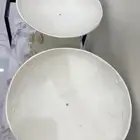 صواني حلا وطاولة طعام 3 كراسي وسرير قابل للطي
