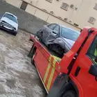 سطحه هيدروليك وعادي لنقل السيارات المصدومه والعطلانه