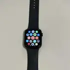 Apple Watch SE   44 مم   سوداء   ألمنيوم  حاله ممتازه