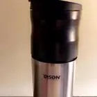 كوب صانع القهوه مع مطحنه داخل الكوب باشحن USB
