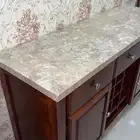طاولة طعام رخام وطاولة تلفزيون