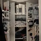 دولاب زاوية ابيض على السوم