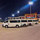 Toyota hiace for rent 15 passenger 2013