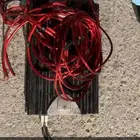 منطم اكاي شريحه حمرا مع واير القران واير المدود من البطاريه