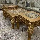 طاولات للبيع ذهبية اخو الجديد ونظيفه