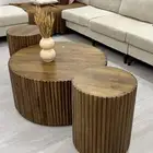 طاولات خشب طاولة تلفزيون خشب