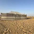 بيت شعر ابيض شبه جديد