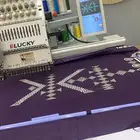 للبيع مكينه تطريز راس واحد