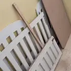 سرير اطفال للبيع ب 120 ريال جديد ما استخدم كثير