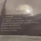 مفرش فندقي جديد نفر ونص