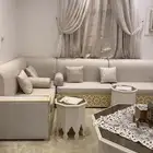 كنب نظيف ومرتب