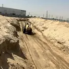 أعمال حفر ترحيل دفان بيس كورس حجر الصمان