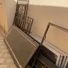 للبيع باب ونص وشبابيك 2