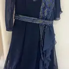 فستان كحلي مقاس xl