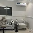 شقة علوية مفروشة غرفة وصالة عزاب للايجار حي النهضة