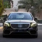 مرسيدس S63 أصلي 2018 اسود اوف وايت