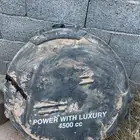 نظارة صدام لاندكروزر وغطا اسبير لاند قديم كامل