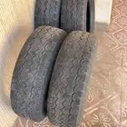 كفرات دنلوب شبه جديد 4 طقم