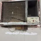 مكيف شباك حار وبارد حالة ممتازه السعر 400